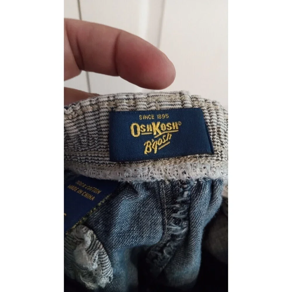 Osh'Kosh child waist‎ tye denim shorts